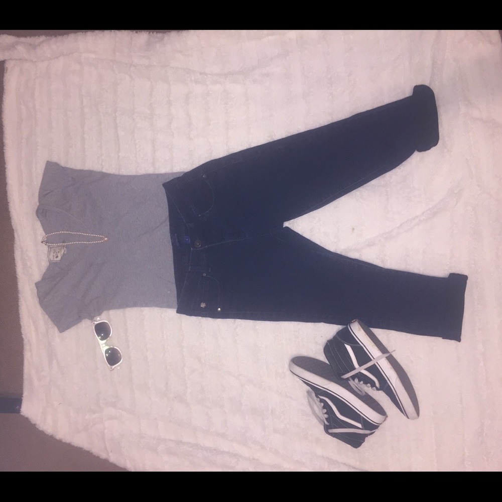 Bandolino denim capris